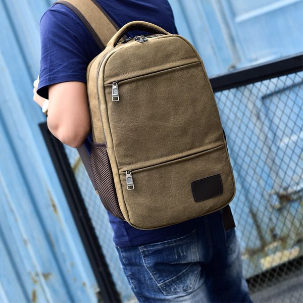 factory direct foreign trade trend of casual canvas bag man bag computer backpack student leisure shoulder bags
factory direct foreign trade trend of casual canvas bag man bag computer backpack student leisure shoulder bags