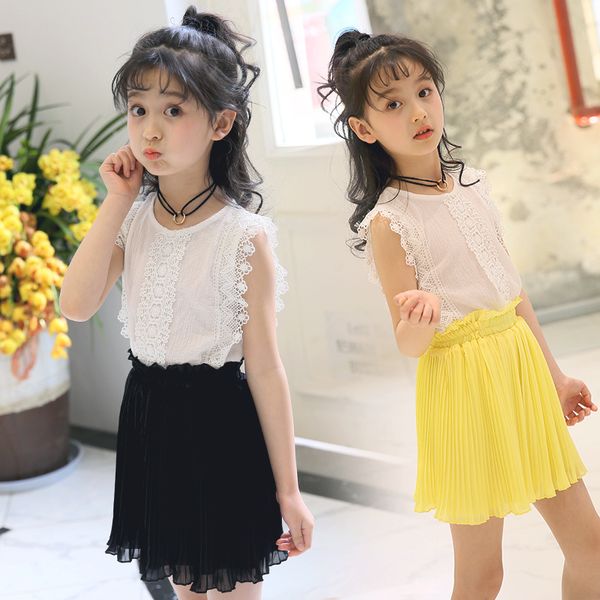 t-shirt + dress 2 pieces set 2018 new green girl sets cotton children clothes costume short sleeves girl boy kids suits cs508, White
t-shirt + dress 2 pieces set 2018 new green girl sets cotton children clothes costume short sleeves girl boy kids suits cs508, White