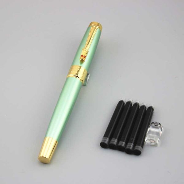 dkw brand fountain pens metal stainless steel pen school office stationery writing materials business gift send 5 ink sac 028
dkw brand fountain pens metal stainless steel pen school office stationery writing materials business gift send 5 ink sac 028