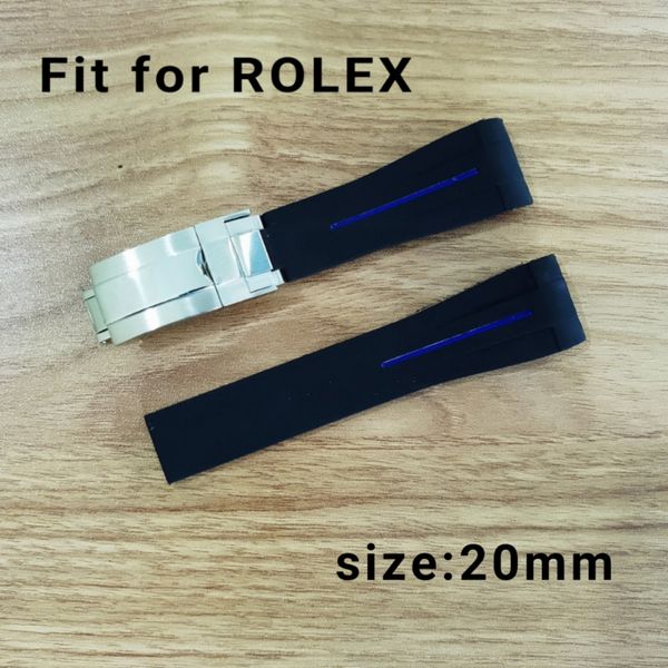 2021 watch strap 20mm fit for rolex sub/gmt soft durable waterproof band with silver original steel clasp, Black;brown
2021 watch strap 20mm fit for rolex sub/gmt soft durable waterproof band with silver original steel clasp, Black;brown
