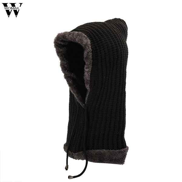 hats 1pc men women warm hat crochet winter plus velvet thickening slouchy siamese collar hat fashion accessories hats nov5, Blue;gray
hats 1pc men women warm hat crochet winter plus velvet thickening slouchy siamese collar hat fashion accessories hats nov5, Blue;gray