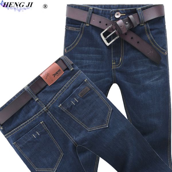 2018 men's summer jeans, straight tube, loose large size, business thin jeans, water wash, cat beard, in, Blue
2018 men's summer jeans, straight tube, loose large size, business thin jeans, water wash, cat beard, in, Blue