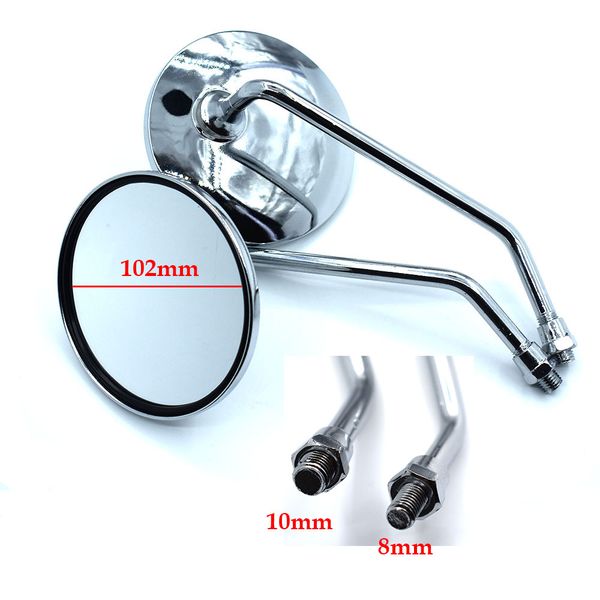 Espelhos para motocicleta aibu