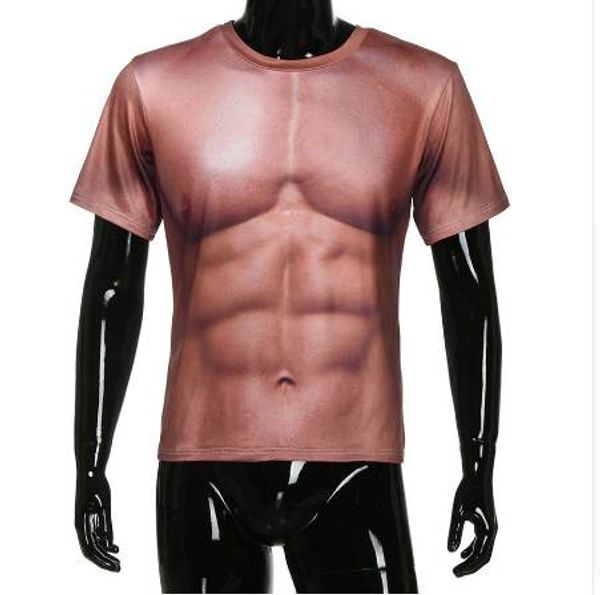 chamsgend newly design funny 3d muscle man print round neck short sleeve men t shirt 80425, White;black
chamsgend newly design funny 3d muscle man print round neck short sleeve men t shirt 80425, White;black