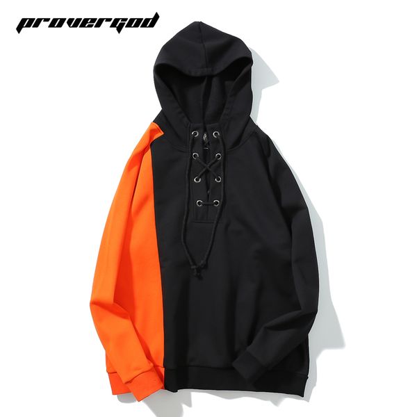 provergod men patchwork hoodie sweatshirt hip hop hoodies drawstring pullover casual hoodies oversize, Black
provergod men patchwork hoodie sweatshirt hip hop hoodies drawstring pullover casual hoodies oversize, Black