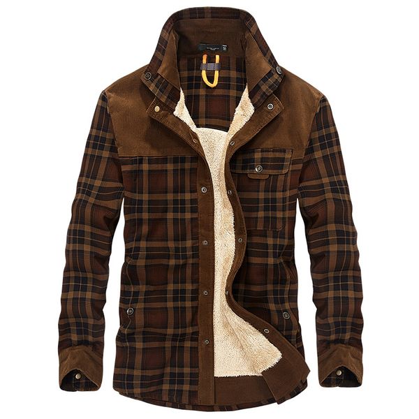 brand winter warm casual shirt men fleece paid shirt cotton thick male long sleeve men's dress shirts chemise homme, White;black
brand winter warm casual shirt men fleece paid shirt cotton thick male long sleeve men's dress shirts chemise homme, White;black