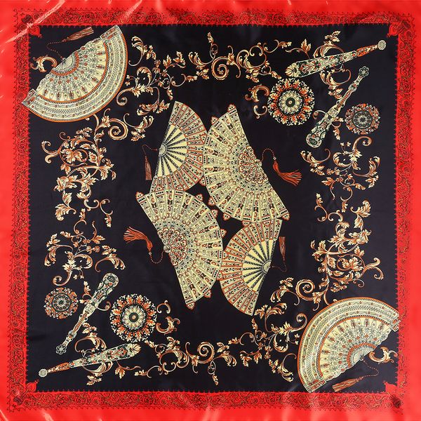 2018 vintage women silk floral print scarf large scarves foulard femme echarpe neckerchief joker big square scarf 90*90cm wholesale, Blue;gray
2018 vintage women silk floral print scarf large scarves foulard femme echarpe neckerchief joker big square scarf 90*90cm wholesale, Blue;gray