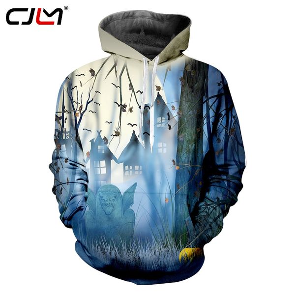 cjlm autumn new style men's halloween creative sports hoodies 3d printed bat pumpkin personality pullover big size 5xl, Black
cjlm autumn new style men's halloween creative sports hoodies 3d printed bat pumpkin personality pullover big size 5xl, Black