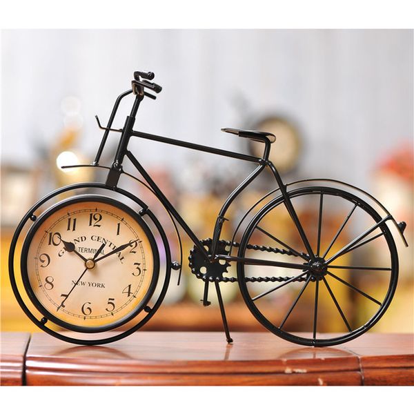 iron bicycle deskclock cinnamon and black color mute home decoration vintage table clock horloge reloj 21
iron bicycle deskclock cinnamon and black color mute home decoration vintage table clock horloge reloj 21