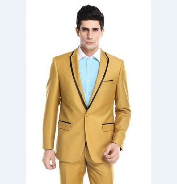 brand new yellow men wedding tuxedos groom tuxedos peak lapel one button men blazer 2 piece suit(jacket+pants+tie) 1638, Black;gray
brand new yellow men wedding tuxedos groom tuxedos peak lapel one button men blazer 2 piece suit(jacket+pants+tie) 1638, Black;gray