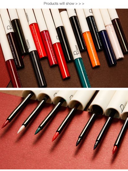 2018 fashion women makeup pudaier 15 color matte color liner liquid waterproof eye liner is
2018 fashion women makeup pudaier 15 color matte color liner liquid waterproof eye liner is