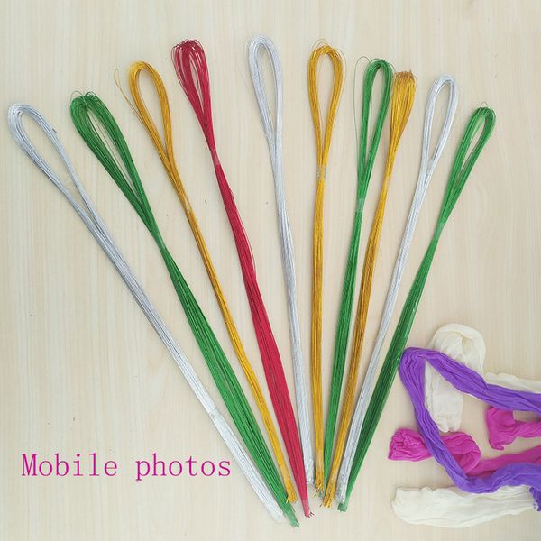 80pcs stockings flower material silver 26# silver iron wire / 80 cm long iron wire used diy nylon stocking flower making
80pcs stockings flower material silver 26# silver iron wire / 80 cm long iron wire used diy nylon stocking flower making