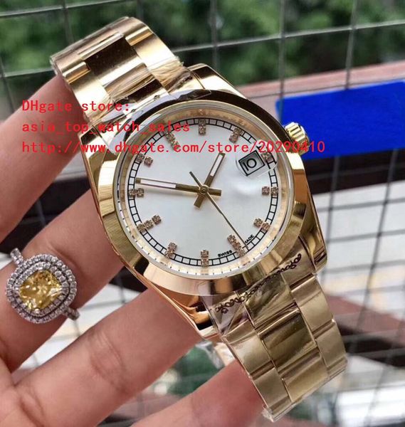 latest version watch 116234 diamond dial 35 mm 18 k gold mechanical automatic mens & woman watches, Slivery;brown
latest version watch 116234 diamond dial 35 mm 18 k gold mechanical automatic mens & woman watches, Slivery;brown
