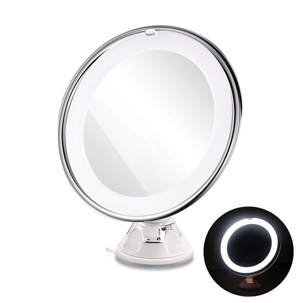 led magnifying mirrors 7x magnifying cosmetic makeup mirror with power locking suction cup bright diffused light 360 degree rotating
led magnifying mirrors 7x magnifying cosmetic makeup mirror with power locking suction cup bright diffused light 360 degree rotating
