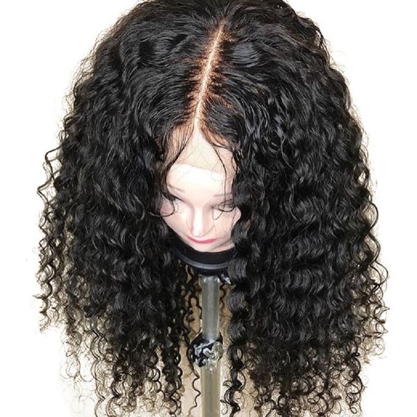 360 lace frontal wigs pre plucked 130% density brazilian curly lace front wig bleachd knots lace front human hair wig for black women, Black;brown
360 lace frontal wigs pre plucked 130% density brazilian curly lace front wig bleachd knots lace front human hair wig for black women, Black;brown