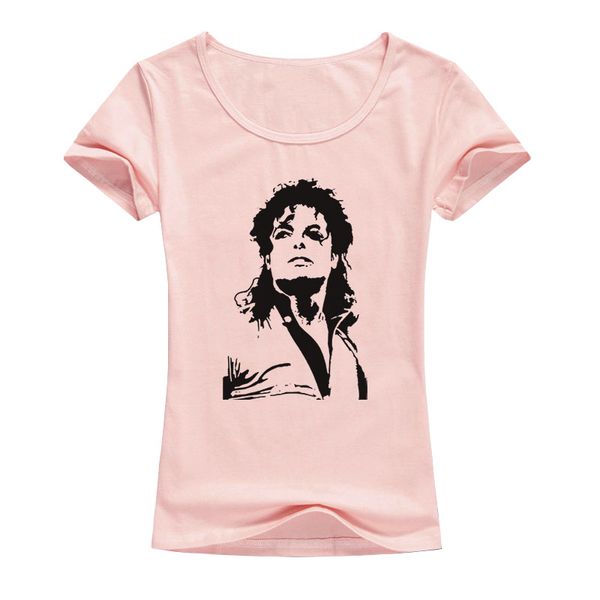 2017 short sleeve michael jackson women t-shirts summer elastic coon tee t shirt for women round neck clothing a120, White
2017 short sleeve michael jackson women t-shirts summer elastic coon tee t shirt for women round neck clothing a120, White