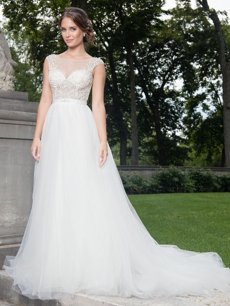 elegant ivory tulle scoop applique beads a-line wedding dresses bridal pageant dresses wedding attire dresses custom size 2-16 kf918124, White
elegant ivory tulle scoop applique beads a-line wedding dresses bridal pageant dresses wedding attire dresses custom size 2-16 kf918124, White