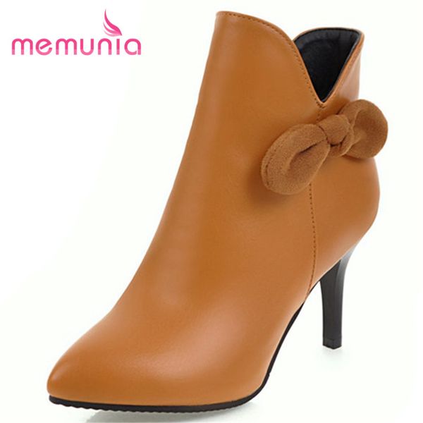 memunia big size 31-45 women boots sweet butterfly knot fashion boots 2018 new winter high heels ankle, Black
memunia big size 31-45 women boots sweet butterfly knot fashion boots 2018 new winter high heels ankle, Black