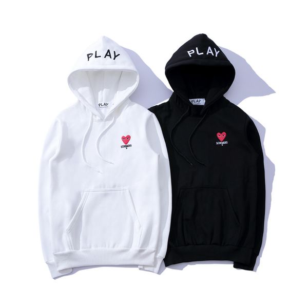 women clothes red love cdg play hoodies pullover clothes justin bibber men's couple casual wear heart emoji printing clothing, Blue;black
women clothes red love cdg play hoodies pullover clothes justin bibber men's couple casual wear heart emoji printing clothing, Blue;black