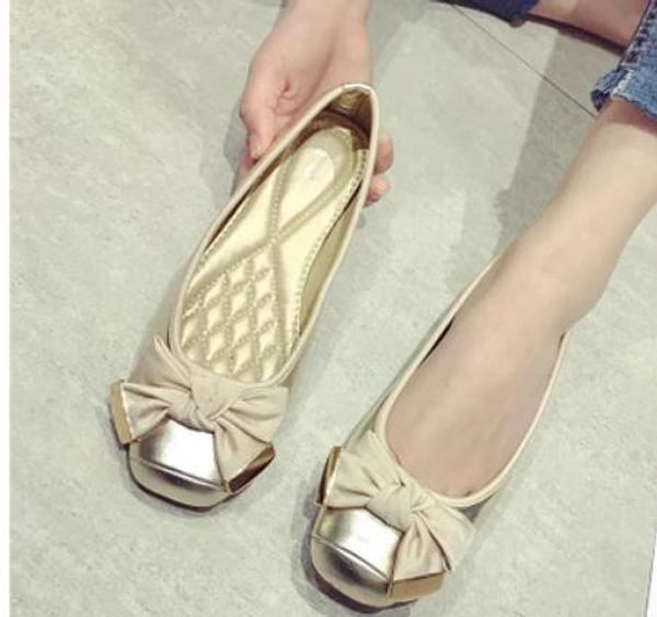 send 2018 spring new style women's shoes bowknot square head flat bottom single shoes, Black
send 2018 spring new style women's shoes bowknot square head flat bottom single shoes, Black