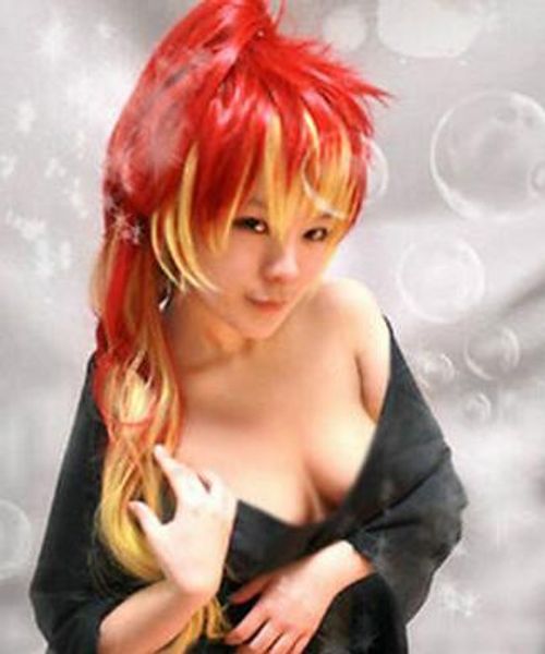 ao no exorcist shura kirigakure long full party customs cosplay wig, Black;brown
ao no exorcist shura kirigakure long full party customs cosplay wig, Black;brown