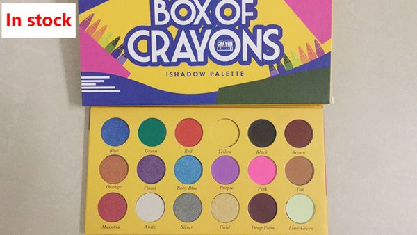 Newest BOX OF CRAYONS Eyeshadow 18 colors Palette Shimmer Matte Eye shadow Pro Eyes Makeup Cosmetics DHL free shipping
Newest BOX OF CRAYONS Eyeshadow 18 colors Palette Shimmer Matte Eye shadow Pro Eyes Makeup Cosmetics DHL free shipping