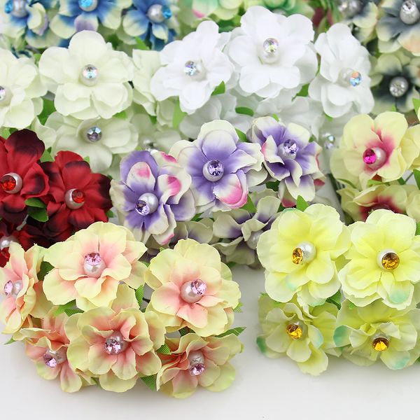 new design 4cm silk rhinestone cherry artificial rose flowers for wedding diy decorative wreath scrapbooking fake flower 60pcs/lot
new design 4cm silk rhinestone cherry artificial rose flowers for wedding diy decorative wreath scrapbooking fake flower 60pcs/lot