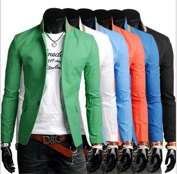 blazer men plus size suit collar flax long-sleeved solid tight single row of a button coat men's suit men's jacket 6 colors, White;black
blazer men plus size suit collar flax long-sleeved solid tight single row of a button coat men's suit men's jacket 6 colors, White;black