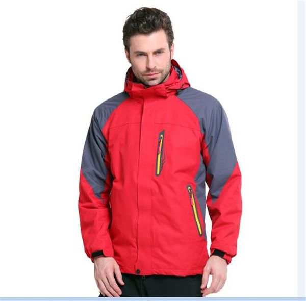 wholelsale winter warm 3 in 1 men waterproof outdoor sport camping windbreak jacket hooded coat, Black;brown
wholelsale winter warm 3 in 1 men waterproof outdoor sport camping windbreak jacket hooded coat, Black;brown