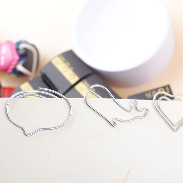 20 pcs per box office & school supplies popular colorful plated bow paper clip dialog box shape
20 pcs per box office & school supplies popular colorful plated bow paper clip dialog box shape