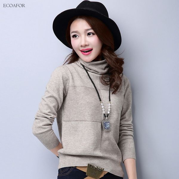 11 colors soft turtleneck sweater women autumn winter basic brief slim high neck knitted pullovers jumper plus size sweater, White;black
11 colors soft turtleneck sweater women autumn winter basic brief slim high neck knitted pullovers jumper plus size sweater, White;black