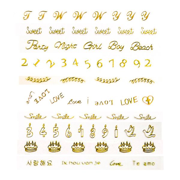 letter & numbers 12 designs sweet heart love valentine nail art sticker for women girl stamping 3d nail manicure decor tool, Silver;gold
letter & numbers 12 designs sweet heart love valentine nail art sticker for women girl stamping 3d nail manicure decor tool, Silver;gold