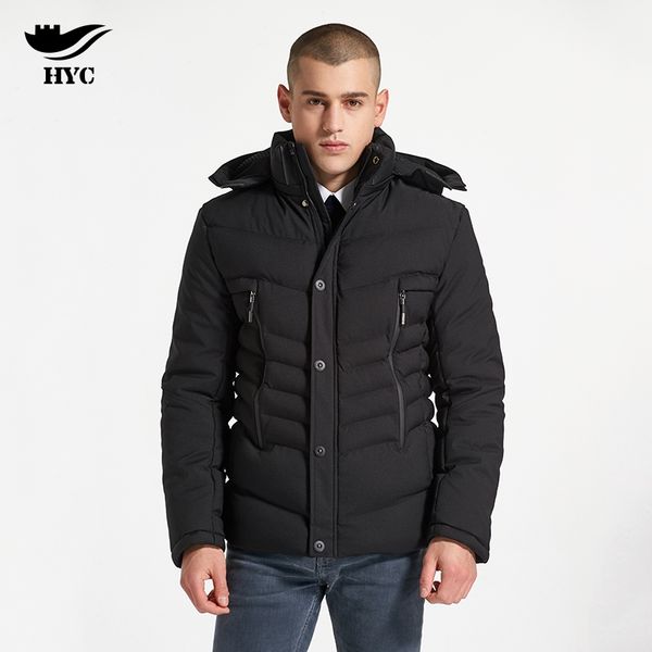 hai yu cheng coat men winter short design college jacket hood detachable thick parka quilted coat man warm winter jacket male, Black
hai yu cheng coat men winter short design college jacket hood detachable thick parka quilted coat man warm winter jacket male, Black