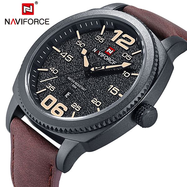 naviforce fashion men's quartz wrist watch mens watches sport watch waterproof clock relogio masculino reloj, Slivery;brown
naviforce fashion men's quartz wrist watch mens watches sport watch waterproof clock relogio masculino reloj, Slivery;brown