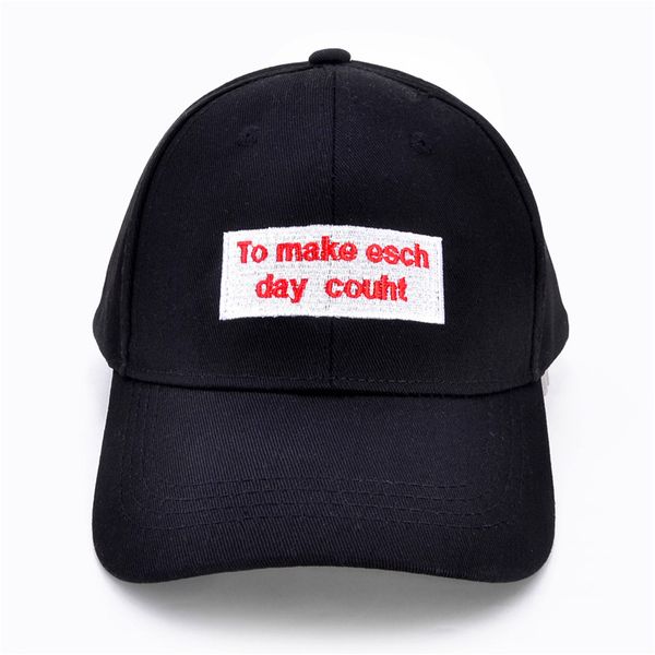 to make esch day couht baseball caps embroidery letter unstructured dad hat adjustable men women fashion cotton snapback hat, Blue;gray
to make esch day couht baseball caps embroidery letter unstructured dad hat adjustable men women fashion cotton snapback hat, Blue;gray