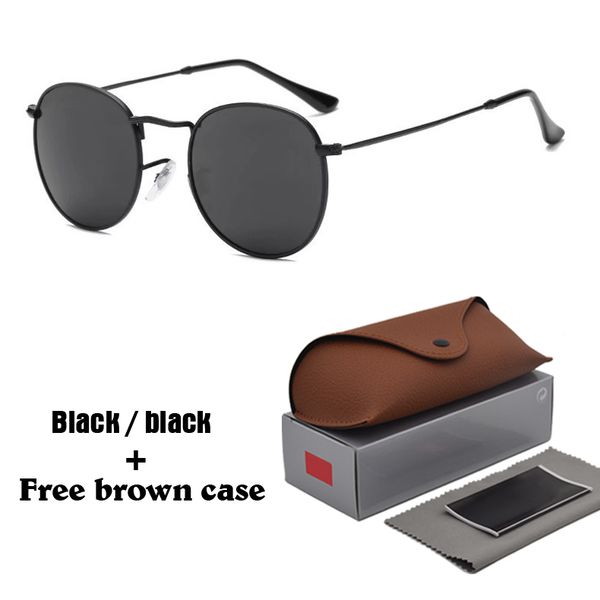 classic brand round sunglasses for men women sun glasses eyewear male oculos 13 colors to choose with brwon cases, White;black
classic brand round sunglasses for men women sun glasses eyewear male oculos 13 colors to choose with brwon cases, White;black
