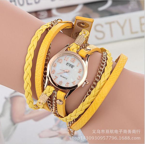 foreign trade fashionable style three circles winding women's bracelet watch fashion marble face digital style quartz watch, Slivery;brown
foreign trade fashionable style three circles winding women's bracelet watch fashion marble face digital style quartz watch, Slivery;brown