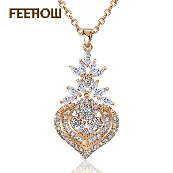 feehow bohemian style cubi zircon big pendant necklace for brides wedding crystal jeweley collares grandes de moda 2018 fwnp2033, Silver
feehow bohemian style cubi zircon big pendant necklace for brides wedding crystal jeweley collares grandes de moda 2018 fwnp2033, Silver
