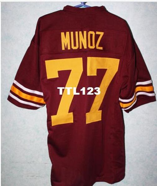 men #77 anthony munoz usc trojans custom full embroidery stitching retro college jersey size s-4xl or custom any name or number jersey, Black;red
men #77 anthony munoz usc trojans custom full embroidery stitching retro college jersey size s-4xl or custom any name or number jersey, Black;red