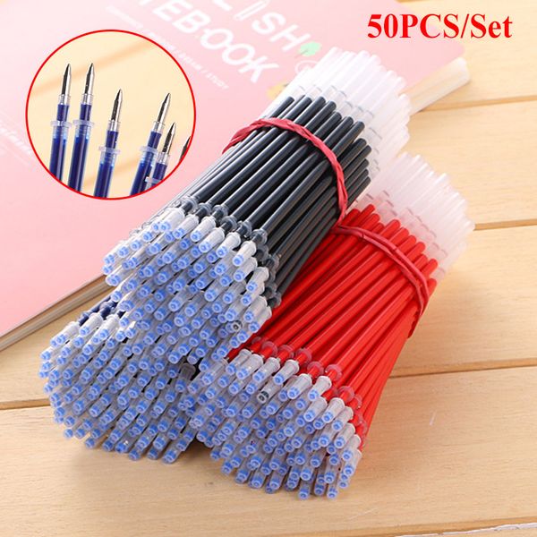 delvtch 0.5mm 50pcs/lot gel pen refill office signature rods for handless red blue black gel ink refill office school supplies
delvtch 0.5mm 50pcs/lot gel pen refill office signature rods for handless red blue black gel ink refill office school supplies