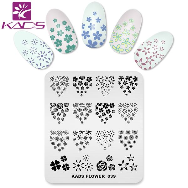 kads flower-039 nail stamping plates flower theme nail stamper rose clover art template stencil diy manicure pattern tool, White
kads flower-039 nail stamping plates flower theme nail stamper rose clover art template stencil diy manicure pattern tool, White