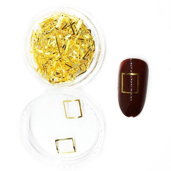 100pcs/box hollow frame gold nail art decorations rectangle 3d decor studs hybrid nail metal rivet steam punk nailart supplies, Silver;gold
100pcs/box hollow frame gold nail art decorations rectangle 3d decor studs hybrid nail metal rivet steam punk nailart supplies, Silver;gold