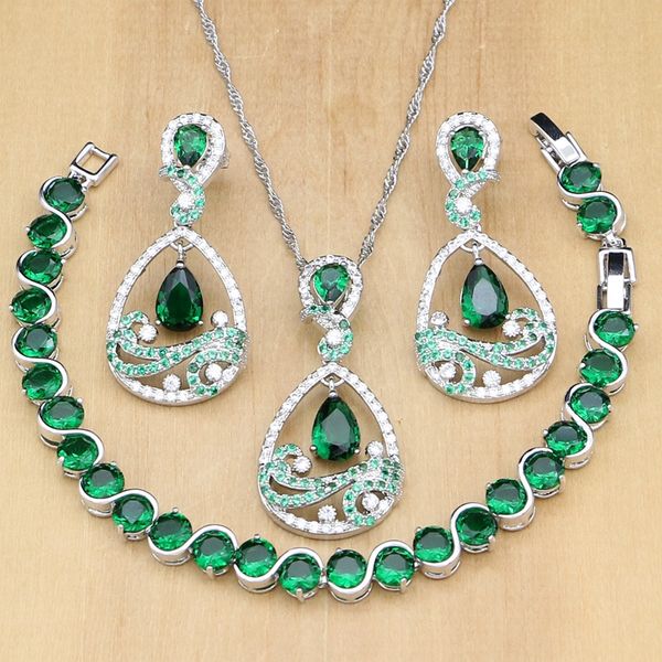 natural green zircon white stone 925 silver jewelry sets decoration earrings for women pendant/rings/bracelet/necklace set, Slivery;golden
natural green zircon white stone 925 silver jewelry sets decoration earrings for women pendant/rings/bracelet/necklace set, Slivery;golden