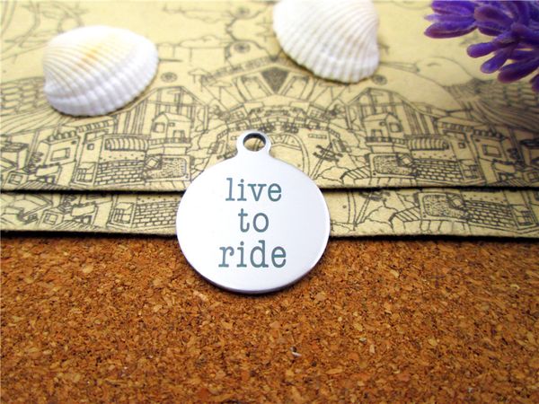 40pcs--"live to ride"stainless steel charms more style for choosing diy charms pendants for necklace, Bronze;silver
40pcs--"live to ride"stainless steel charms more style for choosing diy charms pendants for necklace, Bronze;silver