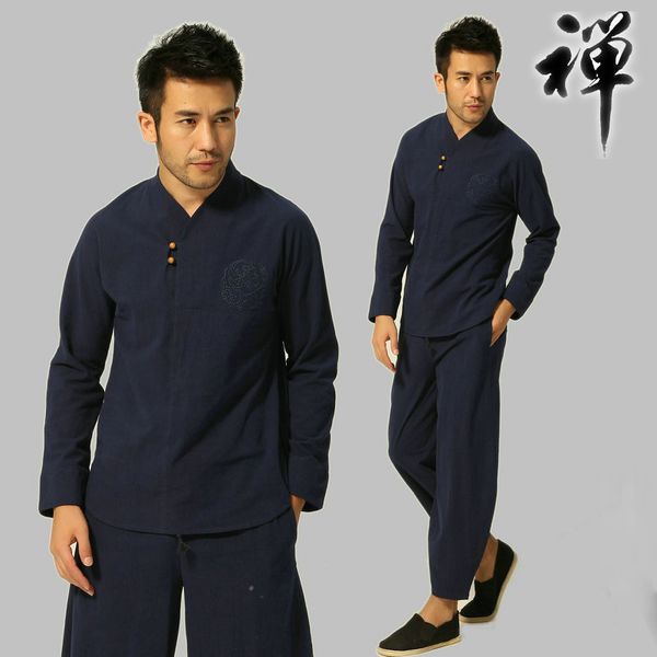 buddhist meditation men's traditional chinese kung fu sets cotton linen blouse elastic waist pants loose tang suit style tracksuits for, Gray
buddhist meditation men's traditional chinese kung fu sets cotton linen blouse elastic waist pants loose tang suit style tracksuits for, Gray