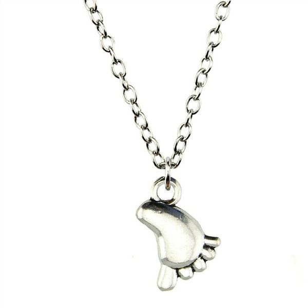 wysiwyg 5 pieces metal chain necklaces pendants pendant necklace women cute baby feet 14x10mm n2-b10034, Silver
wysiwyg 5 pieces metal chain necklaces pendants pendant necklace women cute baby feet 14x10mm n2-b10034, Silver