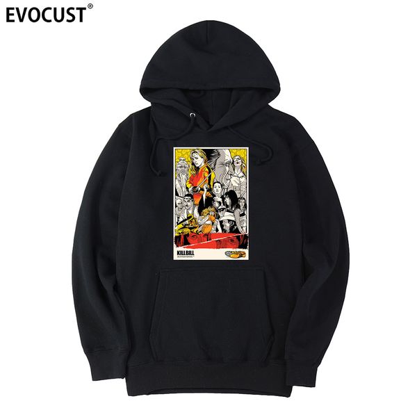kill bill quentin tarantino art men hoodies sweatshirts women combed cotton, Black 
kill bill quentin tarantino art men hoodies sweatshirts women combed cotton, Black