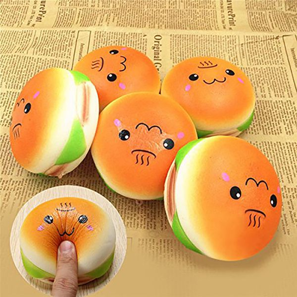 10cm cute jumbo soft squishy smile hamburger charms slow rising kawii kids toy emoji phone straps for cell phone decoration 30pcs
10cm cute jumbo soft squishy smile hamburger charms slow rising kawii kids toy emoji phone straps for cell phone decoration 30pcs