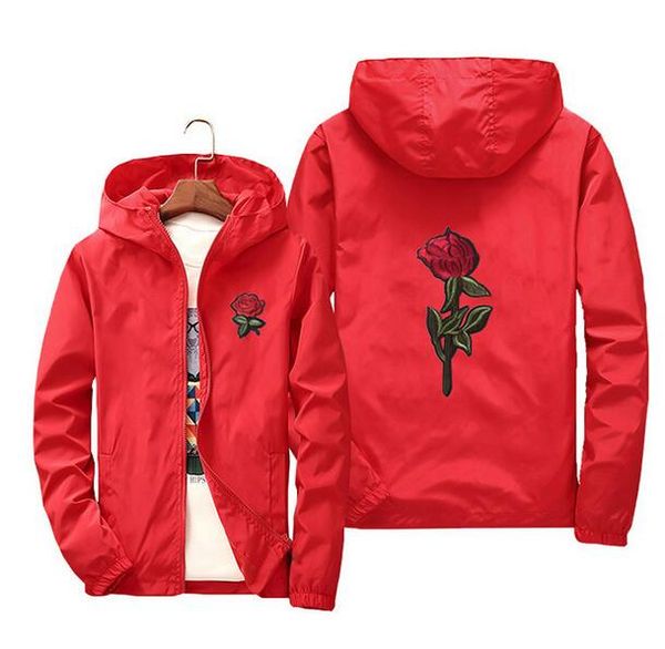 rose jacket windbreaker men and women's jacket new fashion white and black roses outwear coat, Blue;black
rose jacket windbreaker men and women's jacket new fashion white and black roses outwear coat, Blue;black