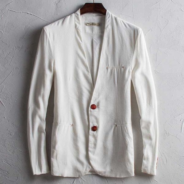spring autumn fashion cotton linen blazer men casual linen suit jacket slim fit coat cardigan male clothes, White;black
spring autumn fashion cotton linen blazer men casual linen suit jacket slim fit coat cardigan male clothes, White;black